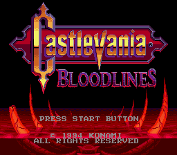 Castlevania - Bloodlines (USA)